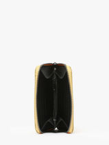 Portefeuille Caviar Leder Milano Geel caviar CA19043-vue-porte